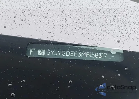 2021 Tesla Model Y Long Range Dual Motor All-Wheel Drive from USA, damaged, VIN 5YJYGDEE3MF158317